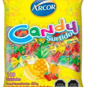 Dulces Candy Surtidos 100 Unidades