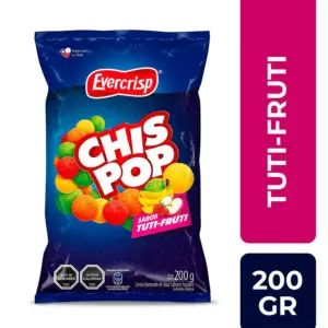 Chis Pop Sabor Tutti-Frutti 200g