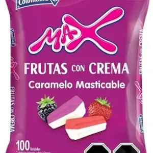 Dulce Max Frutas con Crema
