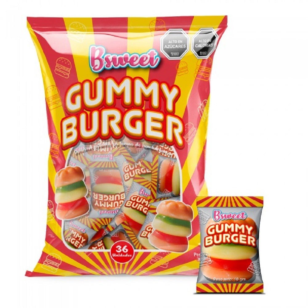 Gomitas Dulce Mini Burger 360g