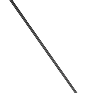 Accesorio plástico bastón negro (1 unidad 90CM)