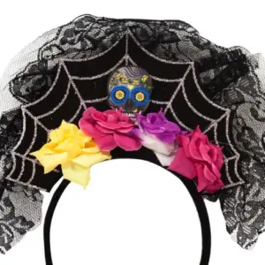 Cintillo catrina skull x1 uni