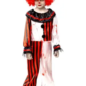 Traje payaso rayas (10-12)