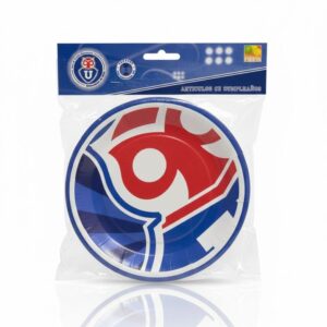Platos de Cartón U de Chile (6 unidades)