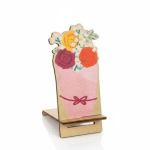 Alternative view of Porta Celulares con Diseño de Flores