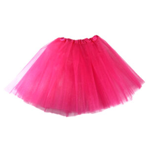 Falda balerina liso fuccia