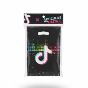 Bolsa para dulce nota musical 6 unid