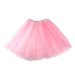 Falda balerina liso rosado