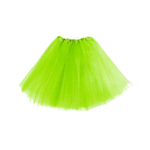 Falda balerina adulto liso verde lima