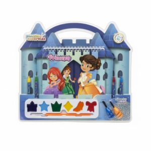 Libro para Pintar con Acuarelas Princesas