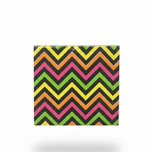 Servilletas Chevron Neon FC (12 unidades)