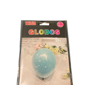 Globo ronny azul con estrellas
