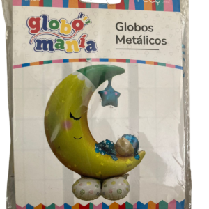 Centro de mesa globo luna (1 unidad)