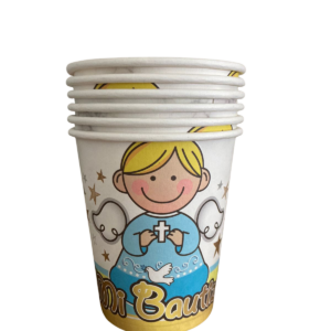 Vaso celeste mi bautizo party