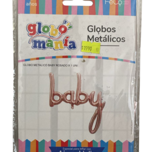 Globo metal baby rose