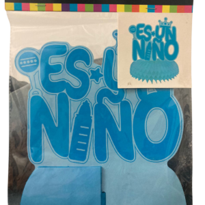 Centro de mesa es un niño