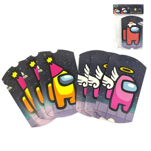 Caja sorpresa amongus (x6)