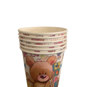 Vaso polipapel baby shower (6 unidades)