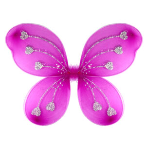 Alas mariposas fucsia