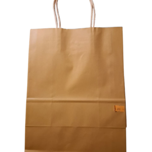 Bolsa de papel naranjo (22x27CM)
