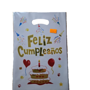 Bolsa dulce FC blanca (10 unidades 17x25CM)