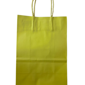 Bolsa de papel amarilla (16x21CM)