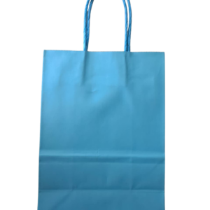 Bolsa de papel celeste (16x21CM)
