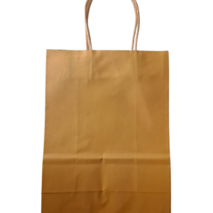 Bolsa de papel naranja (16x21CM)