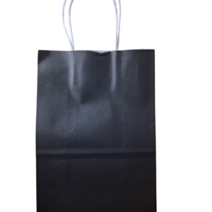 Bolsa de papel negro (16x21CM)