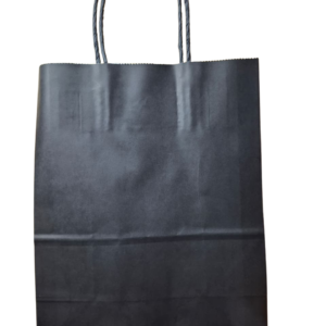 Bolsa de papel negra (22x27CM)