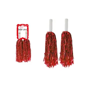 Pompón metálico variedades (2 unidades)