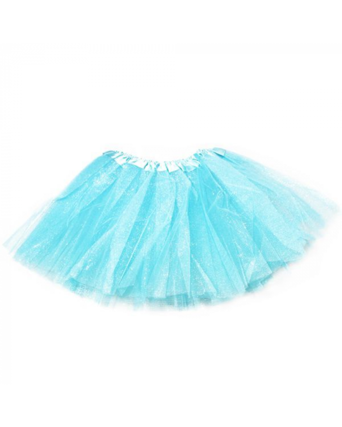 Tutu glitter celeste
