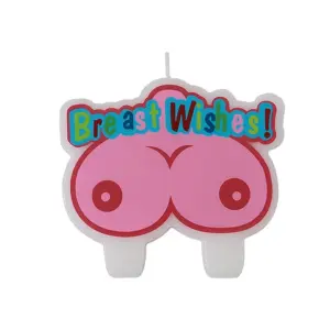 Vela despedida de soltera Breast Wishes! (1 unidad)