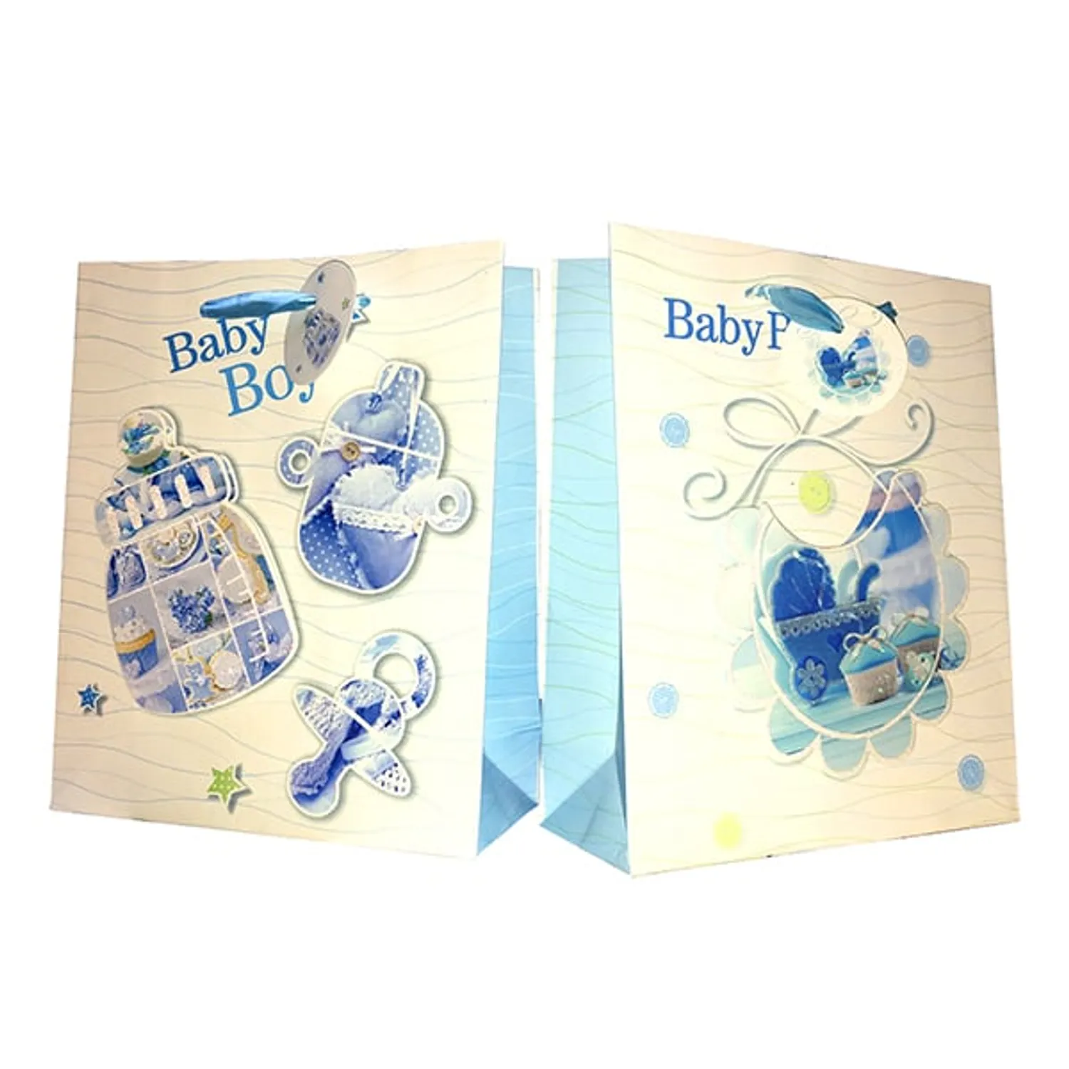 Bolsa de regalo baby boy 3D