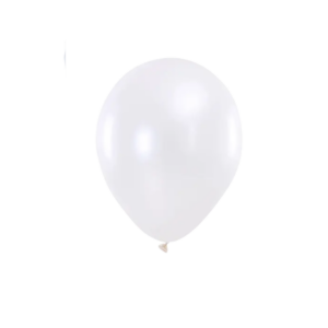 Globo metal blanco 50 unidades (25CM)