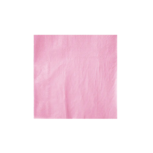 Servilleta rosada 10 unidades (33x33CM)
