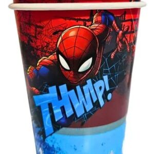 Vaso Spiderman  (6 unidades)
